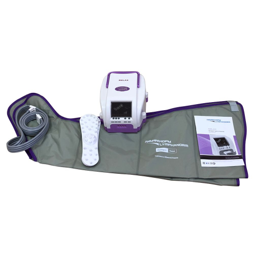 LymphaNorm Relax + 2 манжеты нога L/XL — аппарат для прессотерапии и лимфодренажа для дома фото 5
