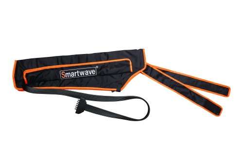 лимфодренажный массажер smartwave 600, комплект с манжетами для ног, манжетой для руки, манжетой для талии и манжетой-шорты фото 6