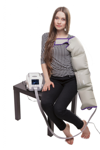 LymphaNorm Control + 2 манжеты нога L/XL + манжета рука + шорты — профессиональный аппарат для прессотерапии и лимфодренажа для дома и салона красоты фото 6
