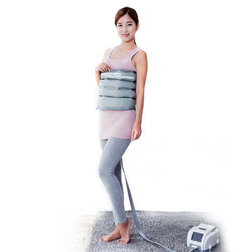 LymphaNorm Relax + 2 манжеты нога L/XL + манжета рука + манжета талия XL/XXL — аппарат для прессотерапии и лимфодренажа для дома фото 8