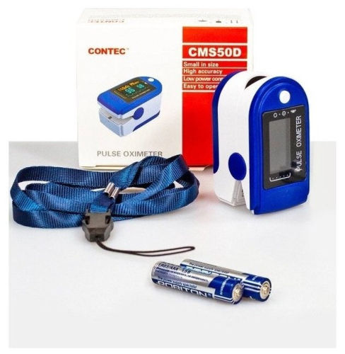 пульсоксиметр contec cms 50d+ фото 6