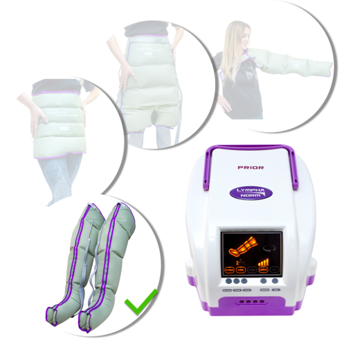LymphaNorm Prior + 2 манжеты нога L/XL — аппарат для прессотерапии и лимфодренажа для дома
